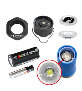 Naturehike 3IN1 MultiFonksiyonel LED Kamp Lambası MAVİ