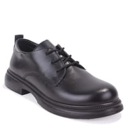 Dagoster DZA07-8892680 Siyah Günlük Bağcıklı Loafer Kadın Ayakkabı