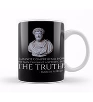 Philosophy Marcus Aurelius Quote Kupa Bardak Porselen