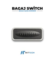 Renault Clio 4, Captur, Megane 2, Megane 3 ve Fluence Uyumlu Bagaj Açma Düğmesi Butonu Switch OEM 8200385515