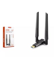 P-ix-Link UAX06 AX1800 Dual Band WiFi 6 Adaptör AIC8832BU (Siyah)