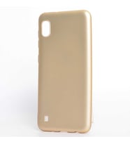 Samsung Galaxy A10 Kılıf Soft Mat Premier Case (Gold)