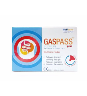 Wellcare Gaspass Plus 20 Tablet