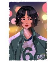 Hbb Squid Game Tasarım Ahşap Tablo