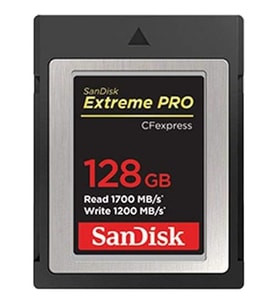 Sandisk 128Gb Cfexpress (Xod) Extreme Pro Kart