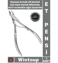 #Pens Dayanıklı Keskin Ergonomik Hijyenik Profesyonel Manikür Pedikür Makası Metal Tırnak Et Pensi