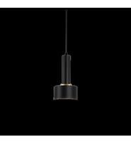 Rsylight Retro Metal Modern Dekoratif Rustik Tekli Siyah Avize