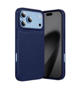 Newface Apple İphone 18 Pro Max Auto Focus Karbon Kapak - Lacivert