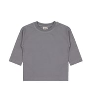 Civil Baby Basic 6-18 Ay Sweatshirt - Mavi (Gri)