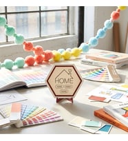 Modern Görünümlü Home Sweet Home Masaüstü Süsü Evinizin En Güzel Köşesine Yakışacak Butik Bir Tasarım 10x10 cm