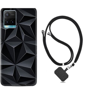 Vivo Y11S Y21S Y20 Y20S Y70 Kılıf Boyun Askılı Silikon Prizmalar 1782