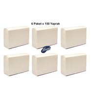 6 Pk. 150 Yapraklı Z Katlama Dispenser Havlu