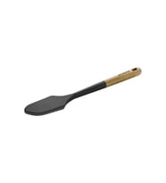 30 Cm Siyah Silikon Hamur Sıyırıcı, Pratik ve Dayanıklı Mutfak Aracı