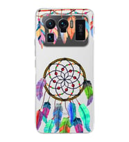 PrintiFy Xiaomi Mi 11 Ultra ile Uyumlu 1mm Slim Fit Nazar Boncuğu 6 Baskılı Şeffaf  Kılıf