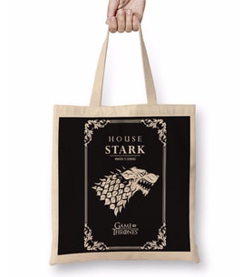 Game Of Thrones House Stark Bez Çanta Uzun Saplı