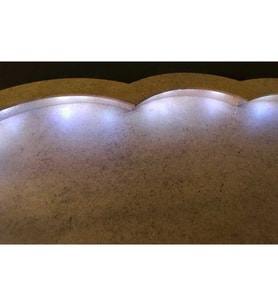 KAPI SÜSÜ BUBBLE LED IŞIK BOŞLUKLU BULUT PK:1-