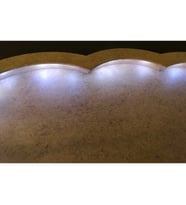 KAPI SÜSÜ BUBBLE LED IŞIK BOŞLUKLU BULUT PK:1-