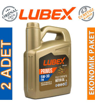 Lubex Primus FM 5W-30 5 Lt Tam Sentetik Motor Yağı (2 Adet)