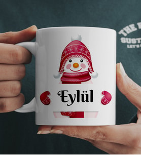 Yeni Yıl İçin İsme Özel Kupa Bardak
