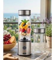 Çift Cam Hazneli Blender 16500 Rpm Buz Kırıcı Taşınabilir Blender