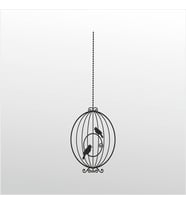 Folyo Sticker Kuş Kafesi ADKPQUY762 130cm Uzunluk (Karışık)