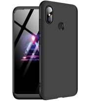 Xiaomi Redmi Note 6 Pro  Kılıf Zore Kamera Korumalı Tam Koruma Ays (Siyah)