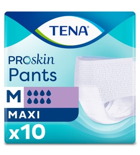Tena Proskin Pants Maxi 8 damla Emici Külot Orta Boy Medium 10'lu paket