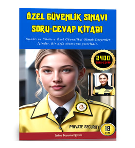 Özel Güvenlik Sınavı Soru-Cevap Kitabı (Soru Cevapla Konu Anlatımı)