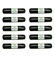 Ecoplast Battal Boy Siyah Çöp Torbası Poşeti - 300 Gr. - 75 x 90 Cm / 10 Adetlik 10 Rulo