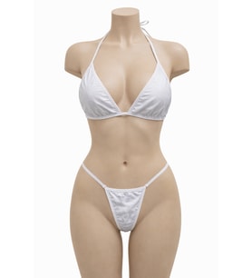 Anastasia Underwear Kadın Bikini 2'li Takım - Beyaz (ANS117)