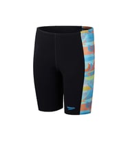 Speedo Digi Alov Panl Jammer Jm Black/Blue Erkek Çocuk Mayosu 8-00315817593 Siyah