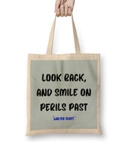 Smile Quotes Happy Love Gift Bez Çanta Uzun Saplı