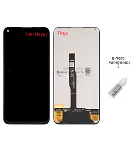 Tkgz P40 Lite Uyumlu Lcd Ekran Dokunmatik Servis Lcd + B-7000