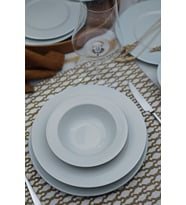 Kütahya Porselen Kütahya Porselen Adler 24 Parça 6 Kişilik Yemek Takımı