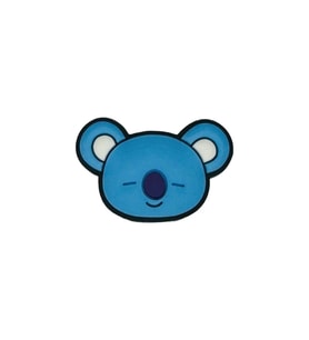 Terlik Süsü-Terlik Tokası Mavi Renk Koala Figürlü