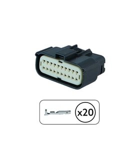 Işık Lambası Soketi 20 Pin Kablosuz