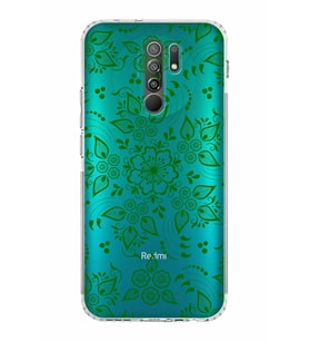 Xiaomi Redmi 9  Kamera Korumalı Kapak Nostalji Desen Tasarımlı Şeffaf  Kılıf