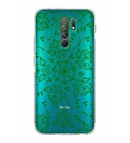 Xiaomi Redmi 9  Kamera Korumalı Kapak Nostalji Desen Tasarımlı Şeffaf  Kılıf