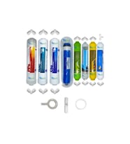 PWS Kapalı Kasa Su Arıtma Cihaz STDMAX  8li Reverse Osmosis mebran Alkali+mineral+detox+tatlandırıcı