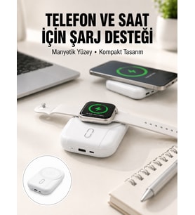 Yüksek Kapasiteli 22.5W Hızlı Şarj Taşınabilir Powerbank Yeni Nesil