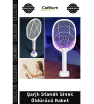 #Raket UV Mor Işık 5W Güçlü USB Şarjlı Sivrisinek Kovucu Taşınabilir Şarjlı Standlı Sinek Öldürücü R