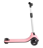 Let's Be Child Let's Ride Led Işıklı Silikon 3 Tekerli Yükseklik Ayarlı Scooter Pembe LC-30908