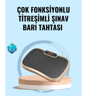 Evde Spor İçin Titreşimli Plate Fitness Platformu