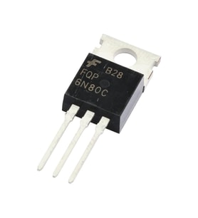 Ayt 6N80F MTL TO220 Entegre Devre Transistör