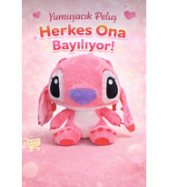 Stitch Peluş Oyuncak 30 Cm Yumuşak Hediyelik Sevimli Oyun ve Uyku Arkadaşı Orta Boy