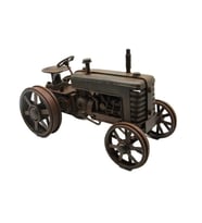 Dekoratif Metal Traktör C1630