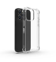Apple iPhone 15 Pro Max Uyumlu Kılıf Zore Nitro Anti Shock Silikon (Renksiz)