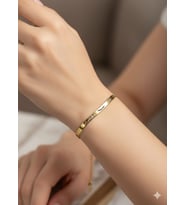 925 Ayar Papatya Silver Özel İsimli İtalyan Yassı Zincir Bileklik.rose.gold.rodaj