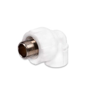 Northcity PPRC 20mm 1/2 Dış Dişli Dirsek – Sıhhi Tesisat Bağlantı Elemanı