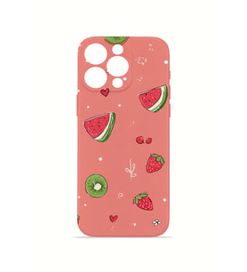 iPhone 16 Pro Max Vorian İnce Kamera Korumalı Mika Kılıf Summer Fruit Crush